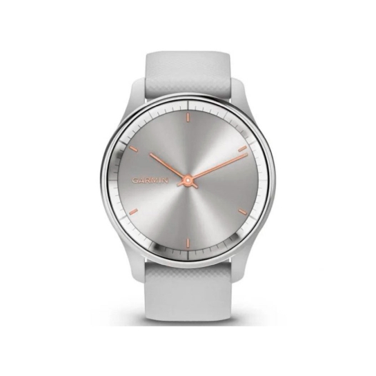 Спортивные часы Garmin Vivomove Trend Silver S. Steel Bezel w. Mist Gray Case and S. Band - цена, характеристики, отзывы, рассрочка, фото 2