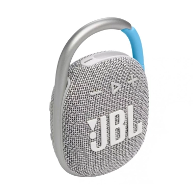 Портативная акустика JBL Clip 4 Eco White - цена, характеристики, отзывы, рассрочка, фото 1