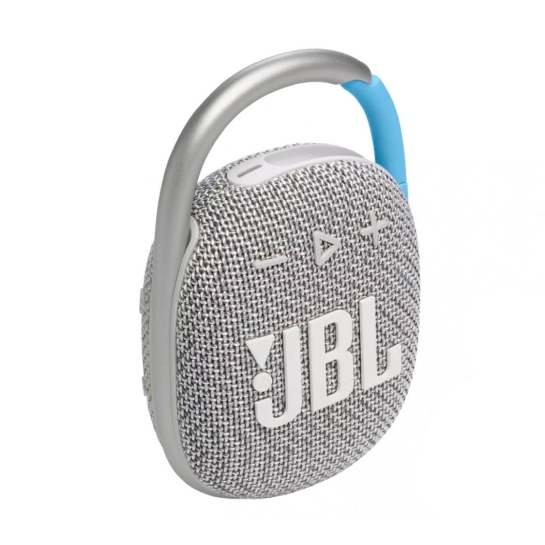 Портативна акустика JBL Clip 4 Eco White - ціна, характеристики, відгуки, розстрочка, фото 1