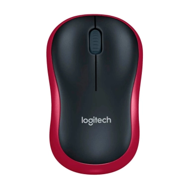 Миша Logitech M185 Red (910-002240, 910-002237) - цена, характеристики, отзывы, рассрочка, фото 1