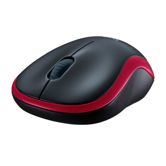 Миша Logitech M185 Wireless Mouse Red - ціна, характеристики, відгуки, розстрочка, фото 2