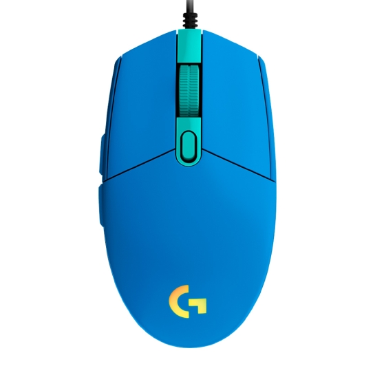 Миша Logitech G102 Lightsync USB Blue - ціна, характеристики, відгуки, розстрочка, фото 1