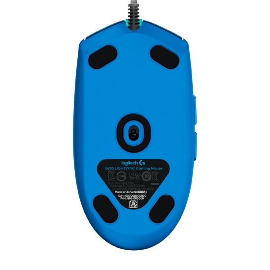 Миша Logitech G102 Lightsync USB Blue - ціна, характеристики, відгуки, розстрочка, фото 5