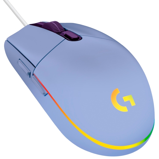Миша Logitech G102 Lightsync USB Lilac - ціна, характеристики, відгуки, розстрочка, фото 2
