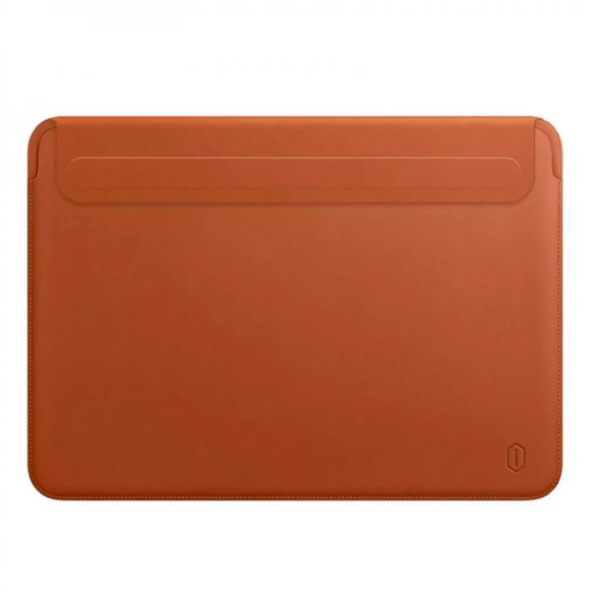 Чохол Wiwu Skin Pro II Leather Sleeve Case для MacBook Pro 14.2" Brown - ціна, характеристики, відгуки, розстрочка, фото 1