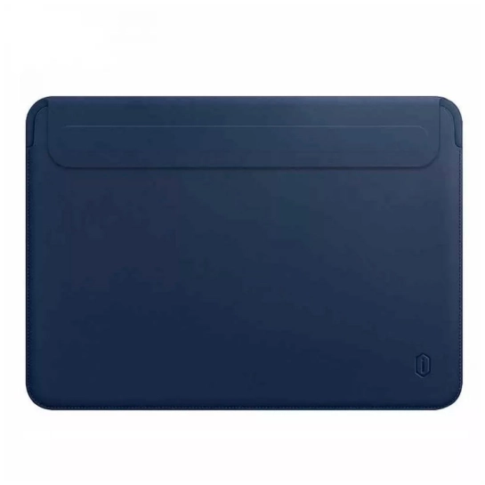 Чехол Wiwu Skin Pro II Leather Sleeve Case for MacBook Pro 14.2" Navy Blue