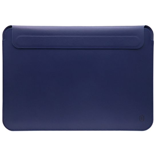 Чохол Wiwu Skin Pro II Leather Sleeve Case for MacBook Pro 16,2" Navy Blue - ціна, характеристики, відгуки, розстрочка, фото 1
