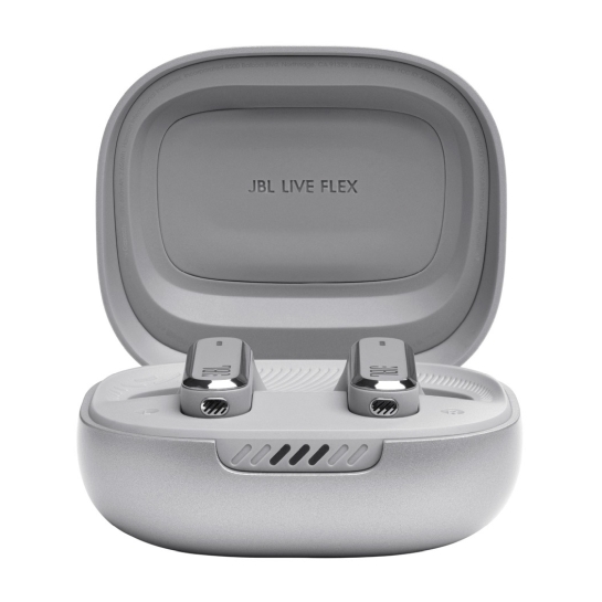 Навушники JBL Live Flex Silver - ціна, характеристики, відгуки, розстрочка, фото 4