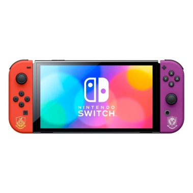 Игровая консоль Nintendo Switch OLED with Pokemon Scarlet & Violet Edition - цена, характеристики, отзывы, рассрочка, фото 1