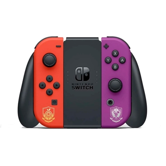 Ігрова консоль Nintendo Switch OLED with Pokemon Scarlet & Violet Edition - ціна, характеристики, відгуки, розстрочка, фото 3