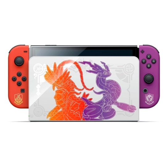 Ігрова консоль Nintendo Switch OLED with Pokemon Scarlet & Violet Edition - ціна, характеристики, відгуки, розстрочка, фото 6