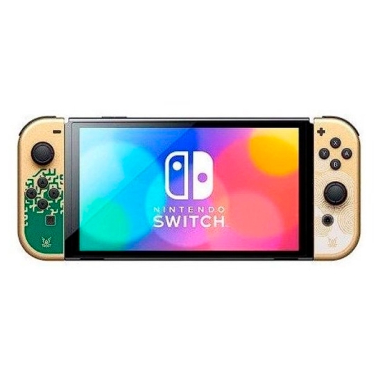 Игровая консоль Nintendo Switch OLED with The Legend of Zelda: Tears of the Kingdom Special Edition - цена, характеристики, отзывы, рассрочка, фото 1