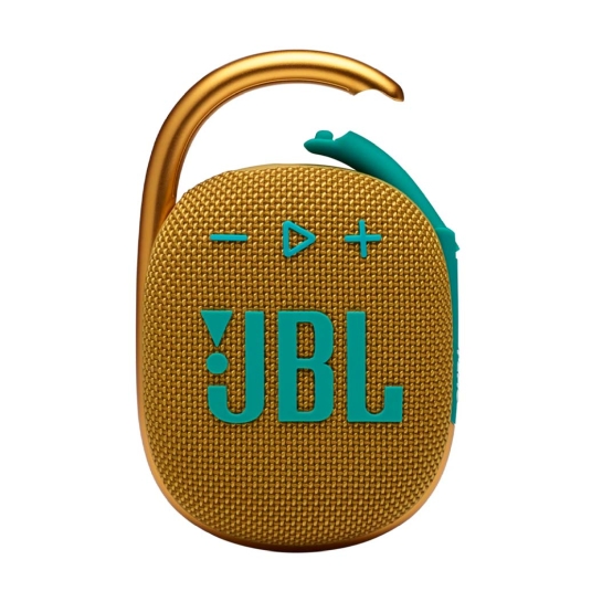 Портативна акустика JBL Clip 4 Yellow - ціна, характеристики, відгуки, розстрочка, фото 1