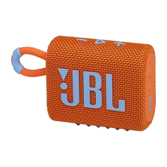 Портативна акустика JBL GO 3 Orange - ціна, характеристики, відгуки, розстрочка, фото 1
