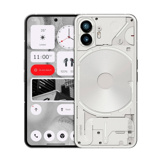 Смартфон Nothing Phone 2 12/256GB White - ціна, характеристики, відгуки, розстрочка, фото 1