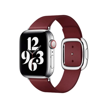 Ремешок Apple Modern Buckle Band for Apple Watch 38mm/40mm Garnet - цена, характеристики, отзывы, рассрочка, фото 1