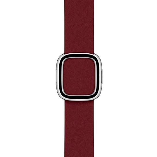 Ремінець Apple Modern Buckle Band for Apple Watch 38mm/40mm Garnet - ціна, характеристики, відгуки, розстрочка, фото 3