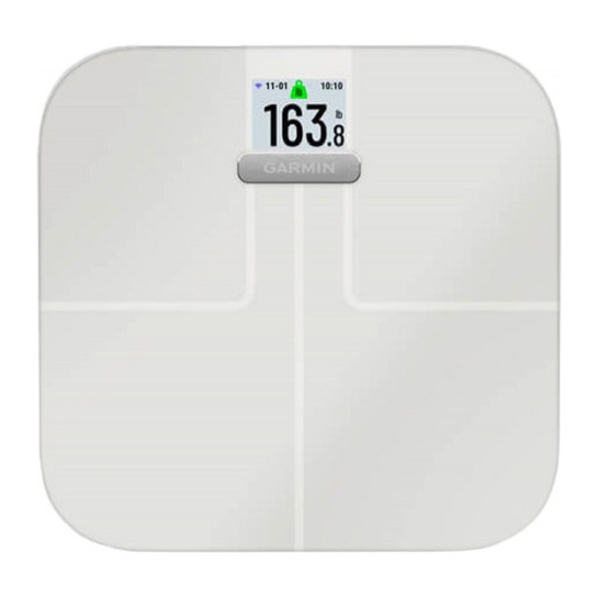 Електронні ваги Garmin Index S2 Smart Scale White - ціна, характеристики, відгуки, розстрочка, фото 1