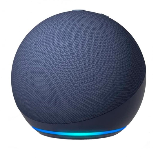 Акустична система Amazon Echo Dot (5rd Generation) Deep Sea Blue - ціна, характеристики, відгуки, розстрочка, фото 1