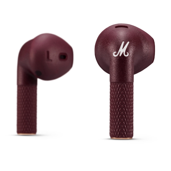 Бездротові навушники Marshall Minor III TWS Burgundy - ціна, характеристики, відгуки, розстрочка, фото 2