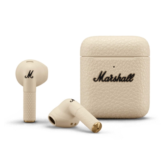 Бездротові навушники Marshall Minor III TWS Cream - ціна, характеристики, відгуки, розстрочка, фото 1