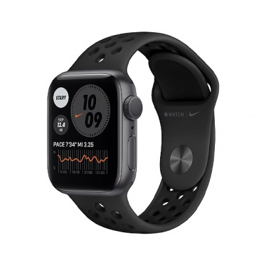 Б/У Смарт-годинник Apple Watch Series 6 Nike+ 40mm Space Gray Aluminum Case with Anthracite/Black Sport Band (Відмінний) - цена, характеристики, отзывы, рассрочка, фото 1