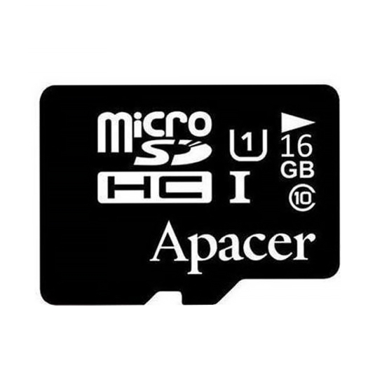Карта памяти MicroSDHC 16 Gb Apacer (class 10) with adapter (UHS-I R85Mb/s) - цена, характеристики, отзывы, рассрочка, фото 1