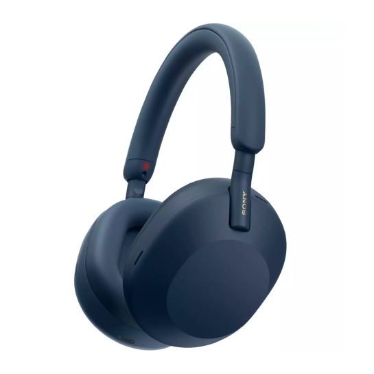 Навушники Sony Noise Cancelling Headphones WH-1000XM5 Midnight Blue - ціна, характеристики, відгуки, розстрочка, фото 1