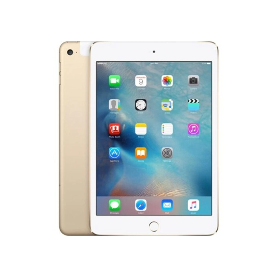 Б/У Планшет Apple iPad mini 4 Retina 128Gb Wi-Fi + 4G Gold (Отличное)