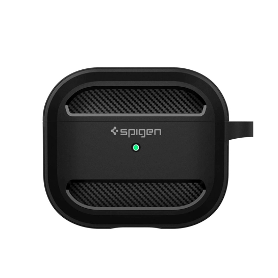 Чохол Spigen Rugged Armor for AirPods 3 Matte Black