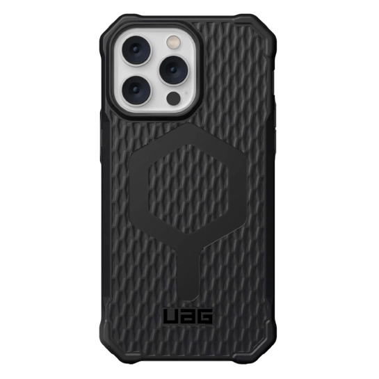 Чохол UAG Essential Armor Case для iPhone 14 Pro Magsafe Black - ціна, характеристики, відгуки, розстрочка, фото 1