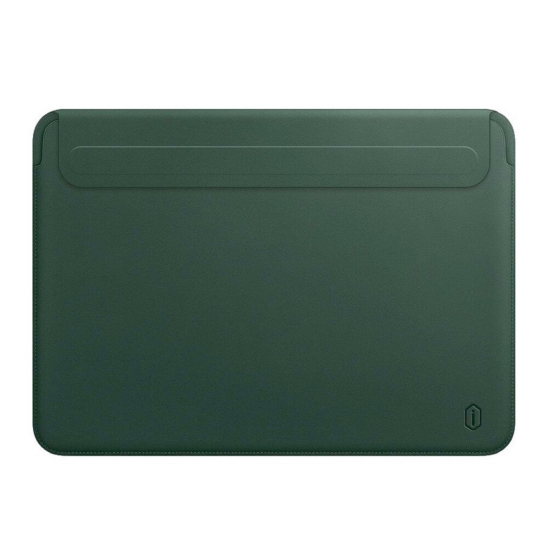 Чохол Wiwu Skin Pro II Leather Sleeve Case for MacBook Pro 13,3"/Air 13" Green - ціна, характеристики, відгуки, розстрочка, фото 1