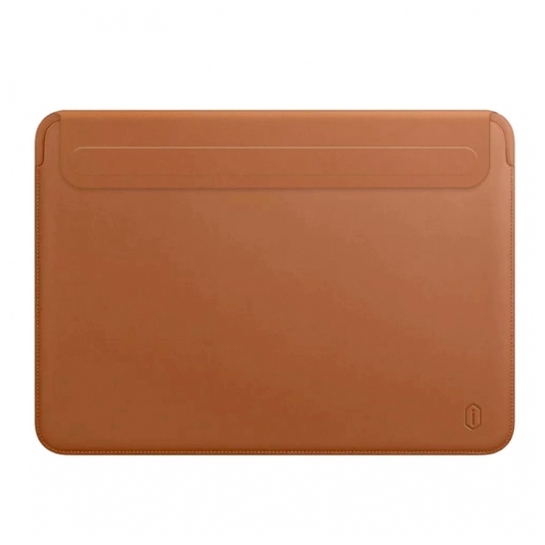 Чохол Wiwu Skin Pro II Leather Sleeve Case for MacBook Pro 14,2" Brown - ціна, характеристики, відгуки, розстрочка, фото 1