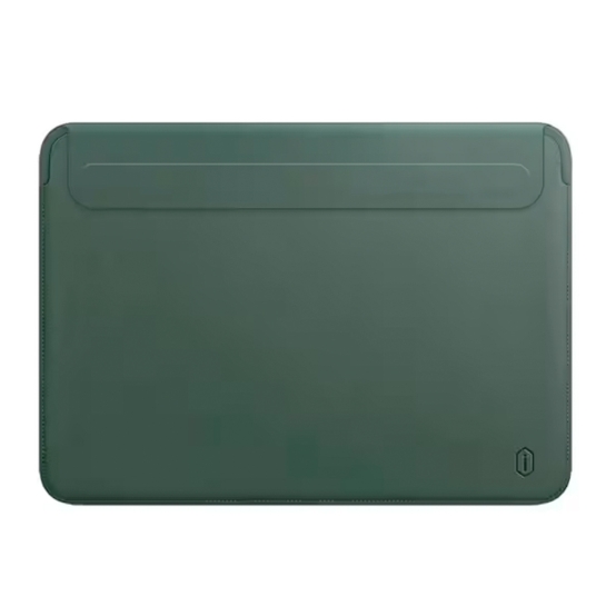 Чохол Wiwu Skin Pro II Leather Sleeve Case for MacBook Pro 16" Green - ціна, характеристики, відгуки, розстрочка, фото 1