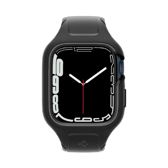 Чохол и ремінець 2 in 1 Spigen for Apple Watch 45 mm Liquid Air Pro Black