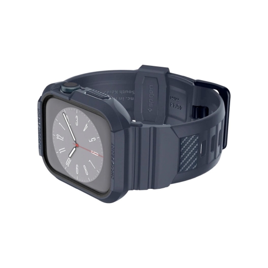 Чохол и ремінець 2 in 1 Spigen for Apple Watch 45mm/44mm Rugged Armor Pro Charcoal Gray - ціна, характеристики, відгуки, розстрочка, фото 4