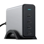 Сетевое зарядное устройство Satechi 165W USB-C 4-Port PD GaN Charger Space Gray