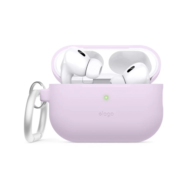 Чехол Elago Silicone Hang Case for Airpods Pro 2nd Gen Lavender - цена, характеристики, отзывы, рассрочка, фото 1