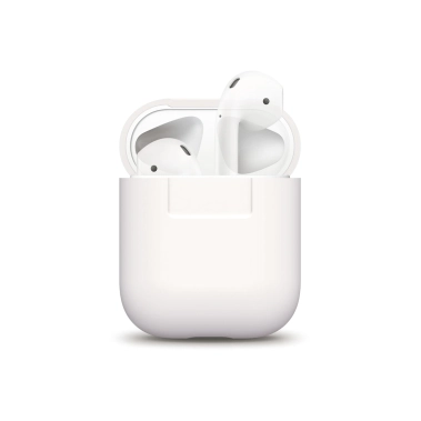 Чехол Elago Silicone Case for Airpods White - цена, характеристики, отзывы, рассрочка, фото 1