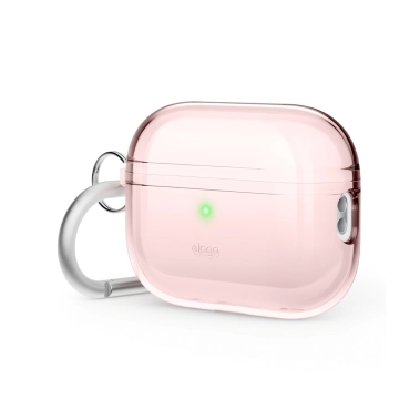 Чохол Elago Clear Hang Case для AirPods Pro 2 Lovely Pink - цена, характеристики, отзывы, рассрочка, фото 1