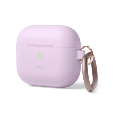 Чехол Elago Hang Silicone Case for Airpods 3rd Gen Lavender - цена, характеристики, отзывы, рассрочка, фото 1