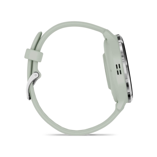 Спортивний годинник Garmin Venu 3S Silver Stainless Steel Bezel with Sage Gray Case and Silicone Band - ціна, характеристики, відгуки, розстрочка, фото 2