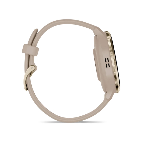 Спортивний годинник Garmin Venu 3S Soft Gold Stainless Steel Bezel with French Gray Case and Silicone Band - ціна, характеристики, відгуки, розстрочка, фото 5