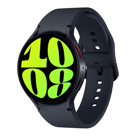 Смарт-часы Samsung Galaxy Watch6 44mm Black - цена, характеристики, отзывы, рассрочка, фото 1