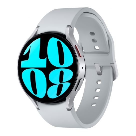 Смарт-часы Samsung Galaxy Watch6 44mm eSim Silver - цена, характеристики, отзывы, рассрочка, фото 1