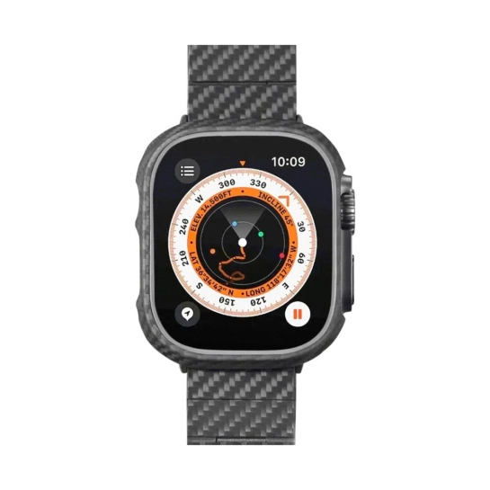 Чехол-накладка Pitaka Air Case for Apple Watch Ultra 49mm Black/Grey