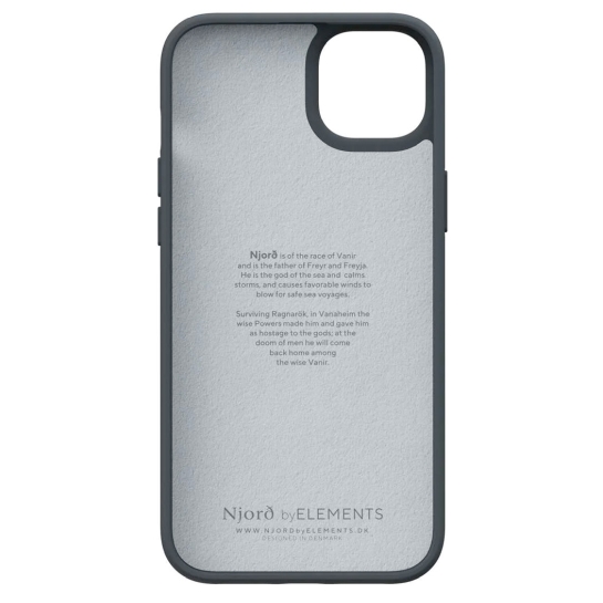 Чехол Njord Suede Comfort+ Case for iPhone 14 Plus Black - цена, характеристики, отзывы, рассрочка, фото 2