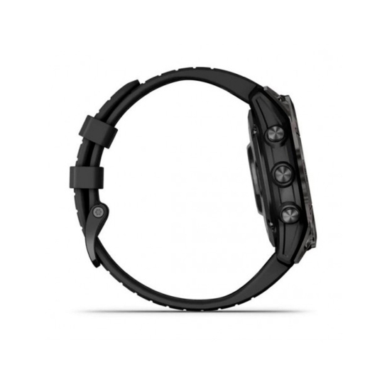 Спортивний годинник Garmin Fenix 7 Pro Sapphire Solar Carbon G. DLC Tit. with Black Band - ціна, характеристики, відгуки, розстрочка, фото 4
