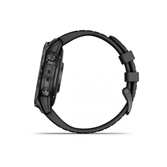 Спортивний годинник Garmin Fenix 7 Pro Sapphire Solar Carbon G. DLC Tit. with Black Band - ціна, характеристики, відгуки, розстрочка, фото 6