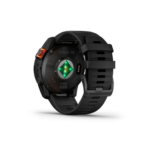 Спортивний годинник Garmin Fenix 7X Pro Solar Slate Gray w. Black Band - ціна, характеристики, відгуки, розстрочка, фото 3
